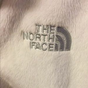 White Osito North Face Jacket
